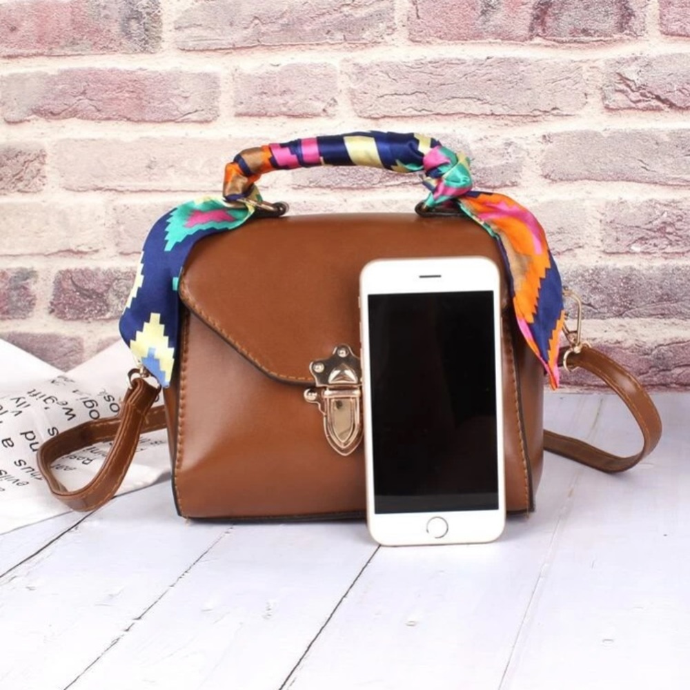 Scarf shoulder bag